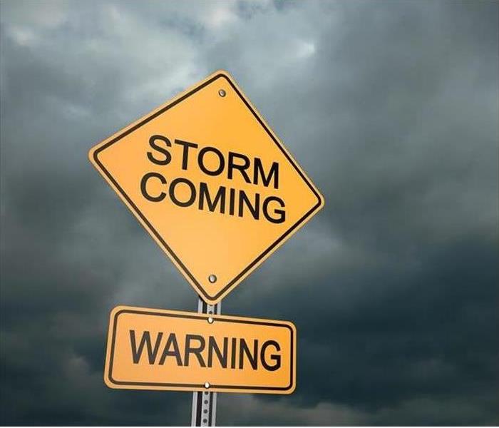 Storm Coming Sign